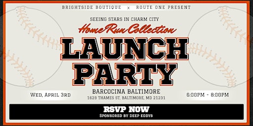 Image principale de Brightside and Route One Apparel: Game Day Collection Launch Party