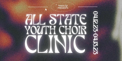 Primaire afbeelding van 2024  All State Youth Choir Clinic