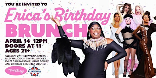 Erica Chanel's Birthday Drag Brunch by The Vanity House primary image