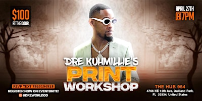 Dre Kuhmillie’s Print Workshop  primärbild