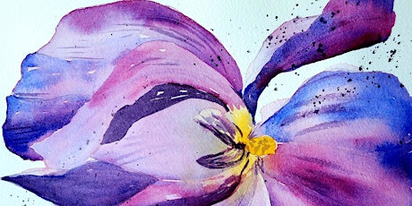 Watercolor: Iris