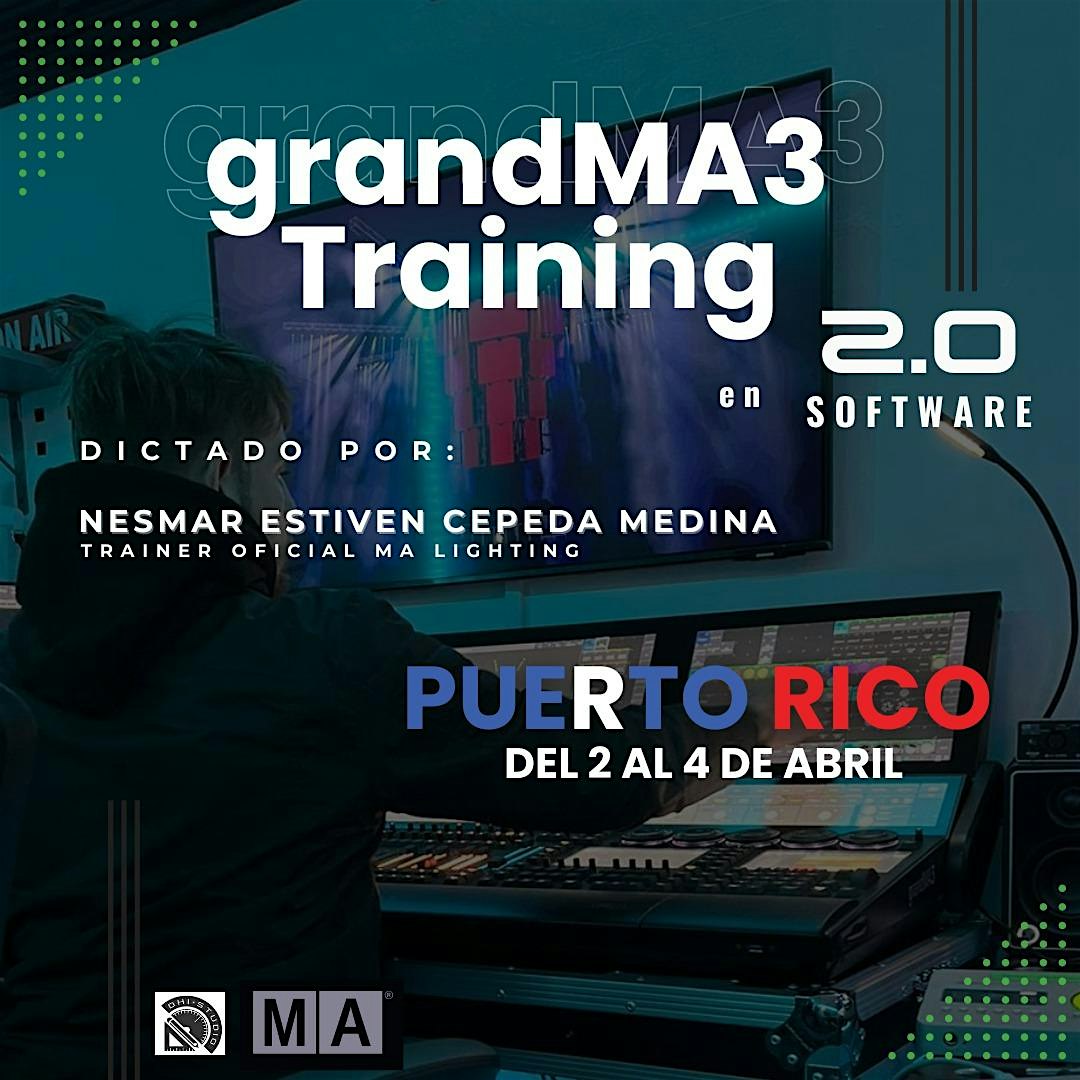 grandMA3 Training Software 2.0 Puerto Rico