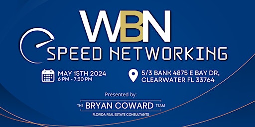Imagem principal do evento WBN Speed Networking