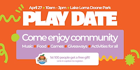 Play Date - West Lakes District Main Street
