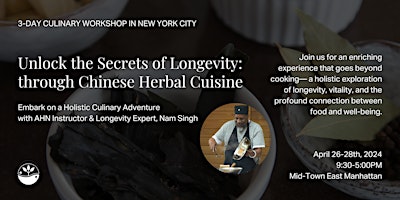 Image principale de 3-Day Holistic Culinary Workshop in New York City