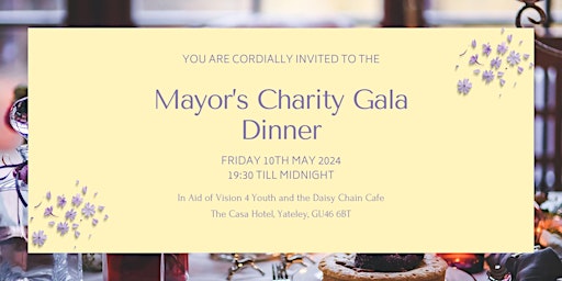 Mayor's Charity Gala Dinner primary image