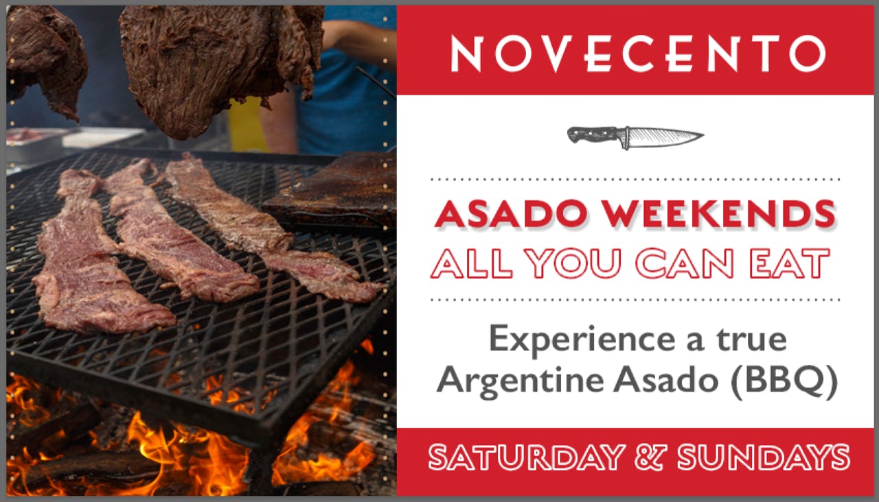 Asado Weekends at Novecento Brickell