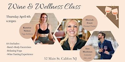 Wine & Wellness Class primary image