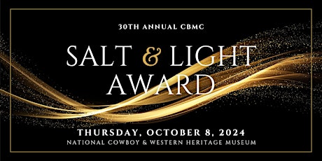 Salt and Light Award Dinner