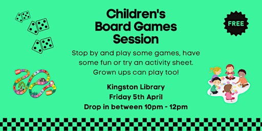 Children's Board Games Session primary image