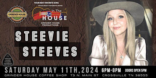 Imagem principal do evento Steevie Steeves LIVE 'In the House'
