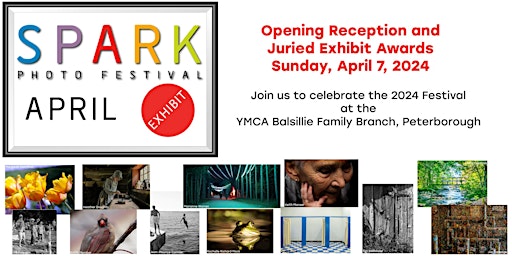 Imagem principal do evento 2024 SPARK Photo Festival Opening Reception and Juried Exhibit Awards