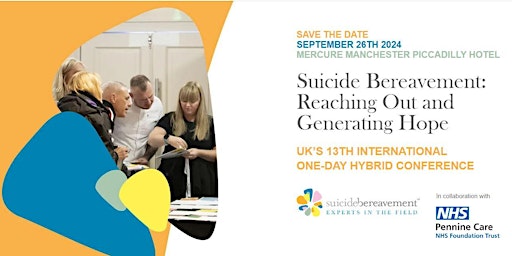 Suicide Bereavement UK's 13th International Conference - LIVE STREAM ONLY primary image