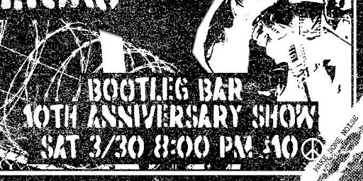 BOOTLEG BAR 10TH ANNIVERSARY PARTY! primary image