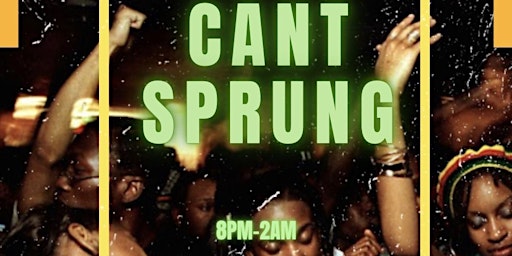Immagine principale di “Cant Sprung”: Dancehall night 
