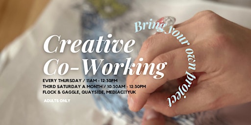 Immagine principale di Sip + Stitch - Monthly Creative Co-Working with artists Mandy and Sally 