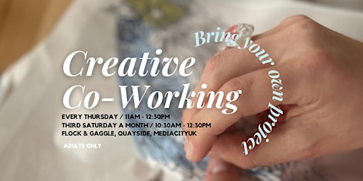 Image principale de Sip + Stitch - Monthly Creative Co-Working with artists Mandy and Sally