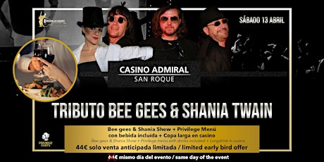 Image principale de Bee Gees & Shania Twain Tribute Show