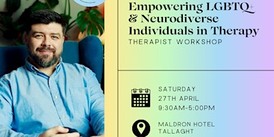 Image principale de Empowering LGBTQ+ & Neurodiverse Indviduals in Therapy