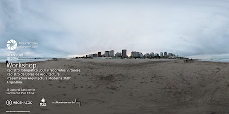 Imagen principal de Arquitectura Moderna 360º Argentina. Workshop Registro fotográfico 360º y recorridos virtuales. 