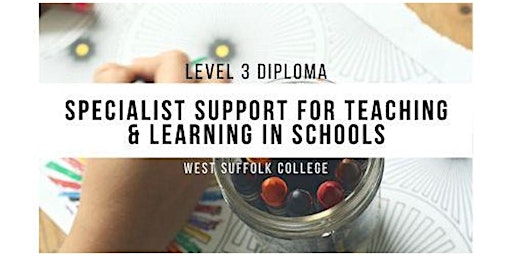 Specialist Support for Teaching and Learning in Schools L3 Diploma (23-24) primary image