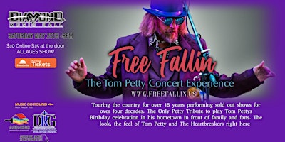 Imagem principal do evento FREE FALLIN a Tribute to Tom Petty