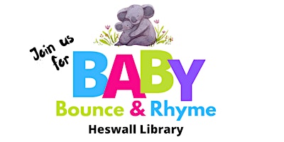 Primaire afbeelding van Baby Bounce & Rhyme at Heswall Library
