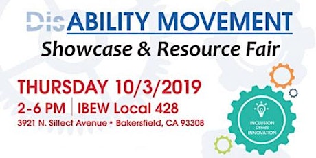 DisABILITY MOVEMENT Showcase & Resource Fair primary image