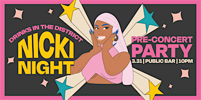 Primaire afbeelding van NICKI NIGHT: Nicki Minaj Pre-Concert Party!