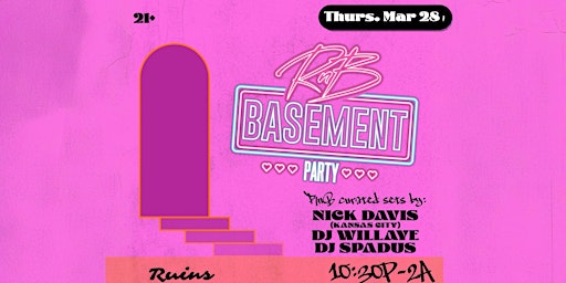 Hauptbild für RnB Basement Party