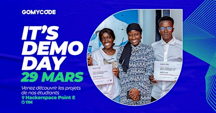 Démo Day : Venez découvrir les projets de nos étudiants !- GOMYCODE SENEGAL