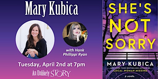 Image principale de Mary Kubica with Hank Phillippi Ryan