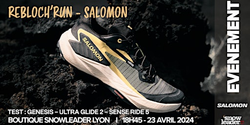 Imagem principal do evento REBLOCH'RUN #73 x SALOMON - LYON