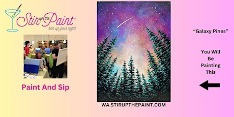 West Seattle Paint and Sip, Paint Party, Paint Night  (Includes Wine)