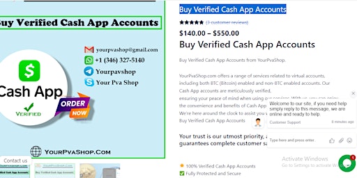 Buy Verified Cash App Accounts - 100% BTC Enable and Old primary image