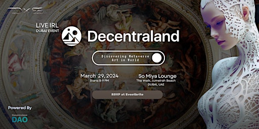 Imagem principal do evento Discovering Art in Decentraland