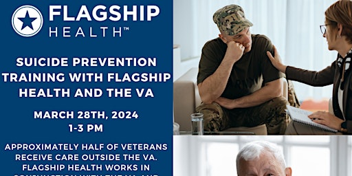 Primaire afbeelding van Flagship Health Suicide Prevention Training with the VA