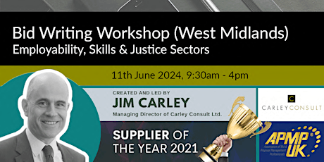 Image principale de Bid Writing Workshop: Employability, Skills & Justice (West Midlands)