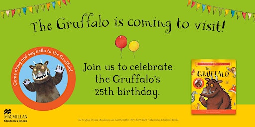 Meet The Gruffalo at The Bookhouse primary image