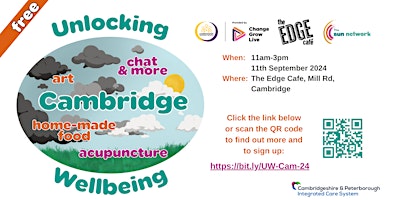 Image principale de Unlocking Wellbeing Cambridge