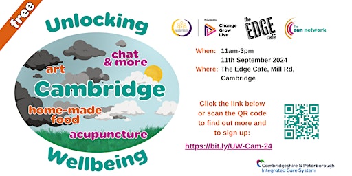 Hauptbild für Unlocking Wellbeing Cambridge