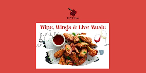 Imagem principal do evento Wine, Wings & Live Entertainment