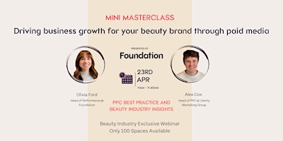 Hauptbild für Driving business growth for your beauty brand through paid media