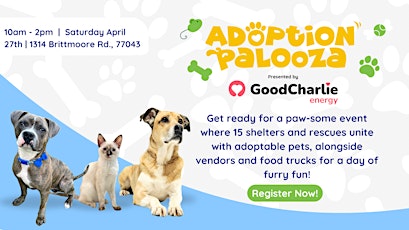 Adoption Palooza 2024 presented by GoodCharlie