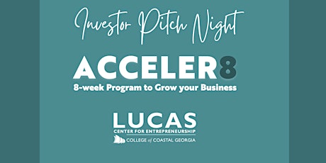 ACCELER8 Investor Pitch Night primary image