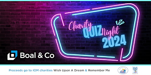 Hauptbild für Boal & Co Charity Quiz Night
