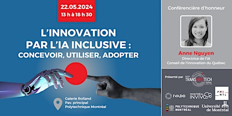 L’innovation par l'IA inclusive :   concevoir, utiliser, adopter