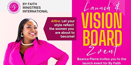 Launch & Vision Board Event