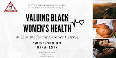 Valuing Black Women's Health - Advocating for the Care We Deserve primary image