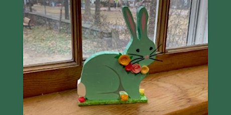 Family Craft: Decorating Wooden Bunnies